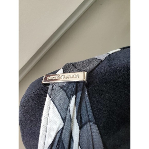 Michael Kors Women's Multicolor Rayon V-Neck Sleeveless Casual Top Blouse Small - Picture 4 of 12